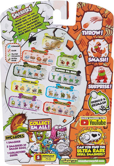 Zuru Smash Ball Collectibles Series 3 - 3 Pack Smashers (Miscellaneous Designs)
