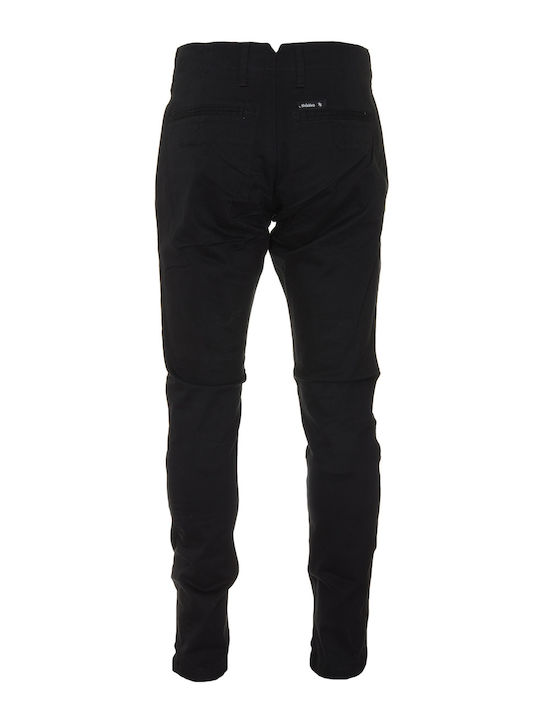 Shaikko Men's Trousers Chino Black