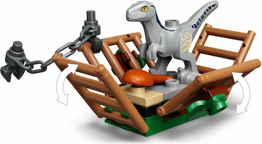 LEGO Jurassic World Синьо и Бета Velociraptor Capture за 6+ Години