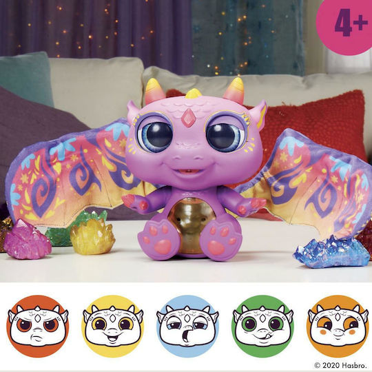 Hasbro Λούτρινο Furreal Moodwings Baby Dragon με Ήχο για 4+ Ετών