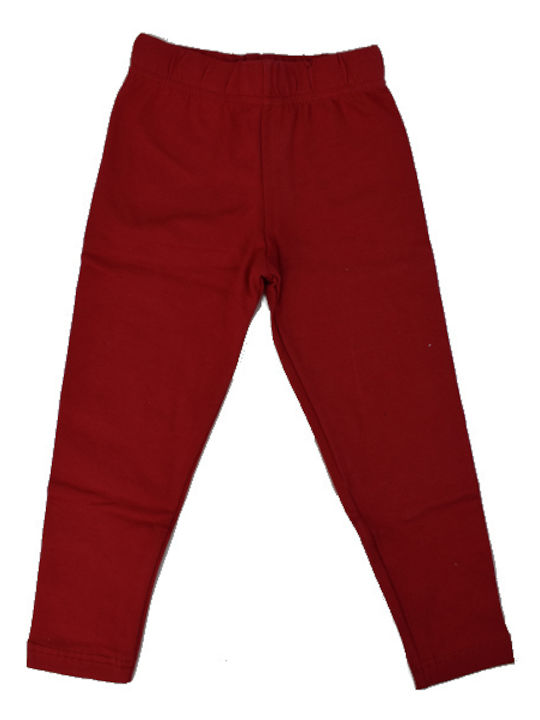 Kinder Leggings Lang Rot