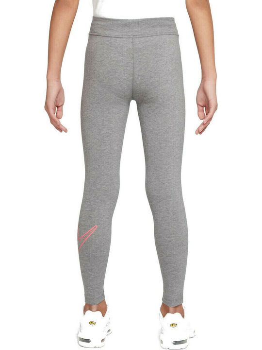 Kids Legging Sports Long Gray Sportswear Essential