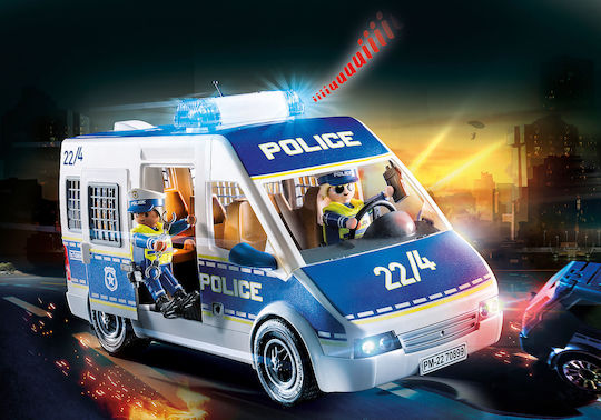 Playmobil Stadt Aktion Polizeibus für 4-10 Jahre