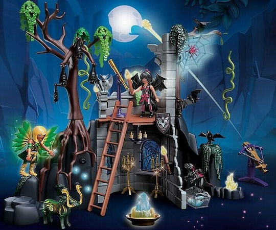Playmobil Ayuma Στρατηγείο των Bad Fairies για 7-12 ετών