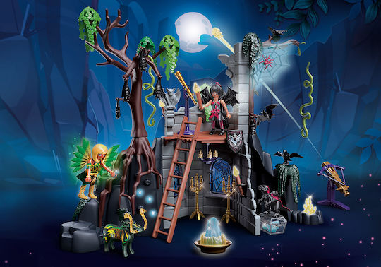 Playmobil Ayuma Στρατηγείο των Bad Fairies για 7-12 ετών
