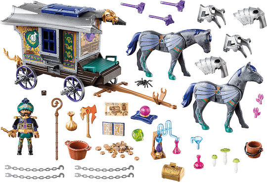 Playmobil Novelmore Violet Vale Merchant Carriage for 4-10 years old
