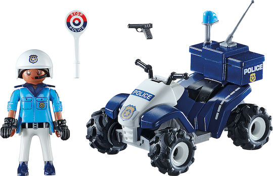 Playmobil City Action Police Quad for 4-10 years old