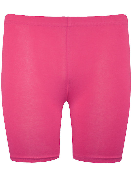 Energiers Kinder Leggings Kurz Fuchsie