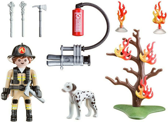 Playmobil Βαλιτσάκι City Action Fire Rescue για 4 ετών