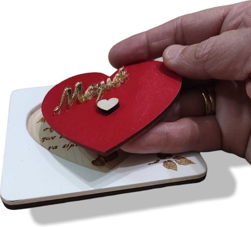 The Art of Beading Souvenir Tabletop for Mother 10x10cm.