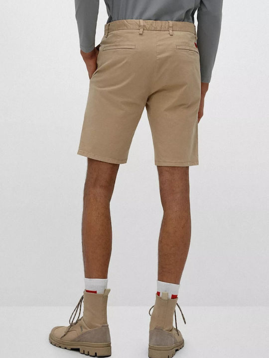 Hugo Boss Men's Shorts Chino Beige