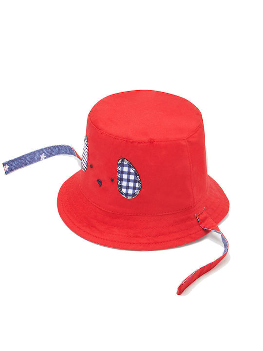 Mayoral Παιδικό Καπέλο Bucket Υφασμάτινο για Αγόρι Κόκκινο
