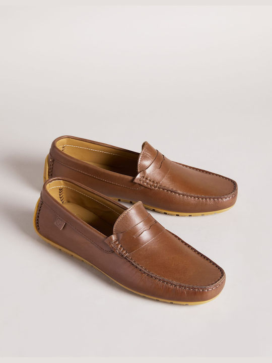 Ted Baker Men's Leather Loafers Brown