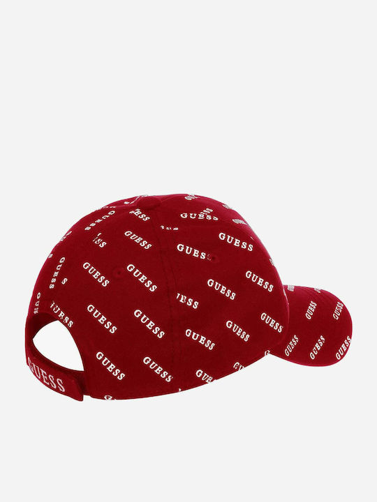 Guess Παιδικό Καπέλο Jockey BASEBALL Κόκκινο Guess Παιδικό Καπέλο Jockey BASEBALL Κόκκινο