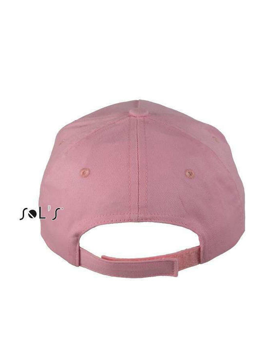 Sol's Kids' Hat Jockey Fabric Sunny Pink