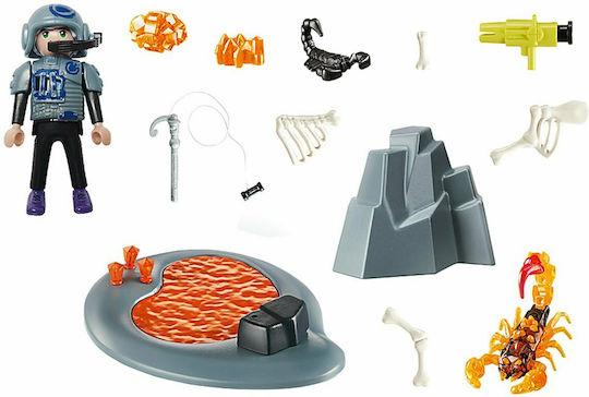 Playmobil Dino Rise Starter Pack Dino Rise: Fire Scorpion for 5-10 years old