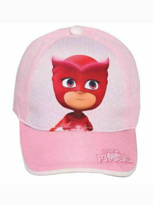 Stamion Παιδικό Καπέλο Jockey PJ Masks Owlette Ροζ