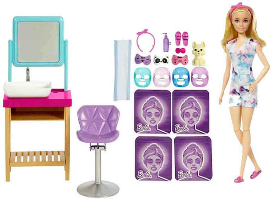 Barbie Wellness Σπα Σετ Κούκλας για 3+ Ετών 29εκ.