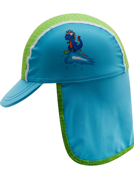 Playshoes Kids' Hat Fabric Sunscreen Light Blue