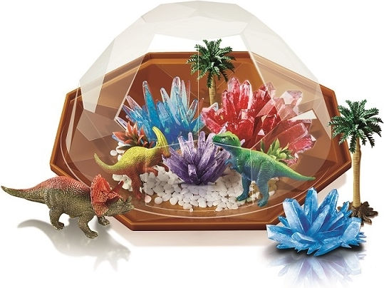4M Καλλιέργεια Κρυστάλλων Δεινόσαυροι STEM Educational Game Crystals for 10+ years old Years Old
