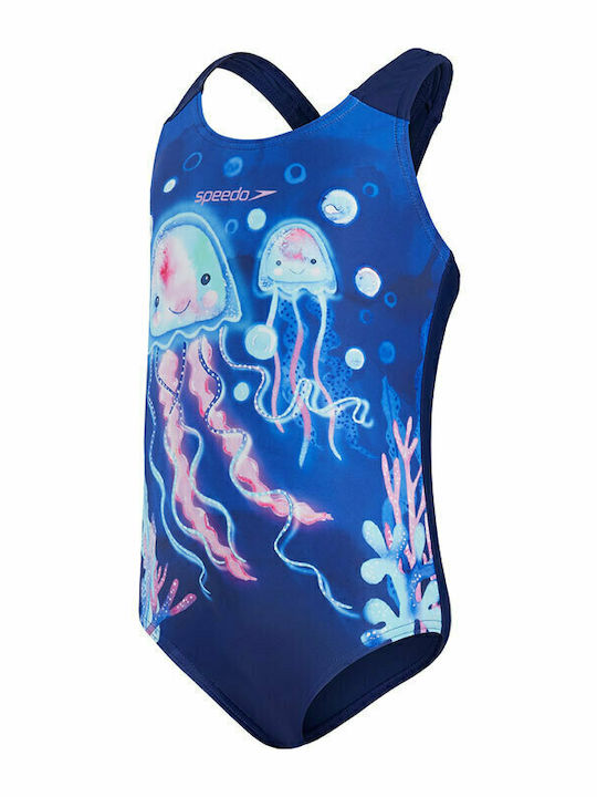 Speedo Παιδικό Μαγιό Ολόσωμο Μπλε Speedo Παιδικό Μαγιό Ολόσωμο Μπλε