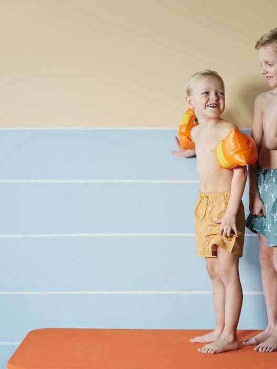 Fresk Kinder Badeanzug Badeshorts Grün