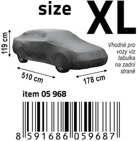 Compass Covers for Car with Carrying Bag 510x178x119cm Waterproof XLarge