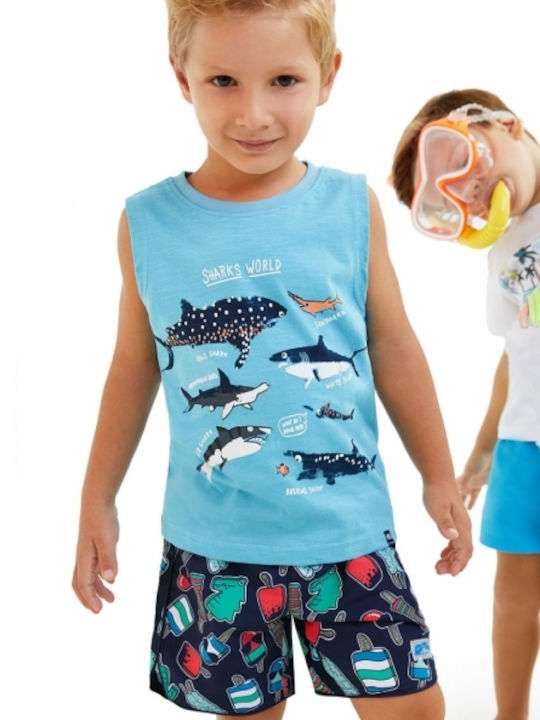 Energiers Kids Swimwear Swim Shorts Blue