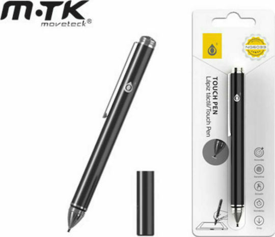 Moveteck NG6033 Γραφίδα Αφής σε Μαύρο χρώμα