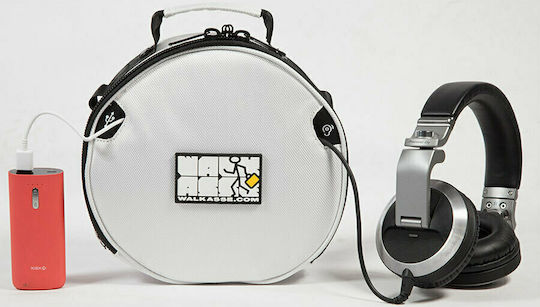 Walkasse DJ Style Θήκη Ακουστικών White