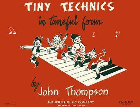 Willis Music John Thompson - Tiny Technics in tuneful form Παιδική Μέθοδος Εκμάθησης για Πιάνο