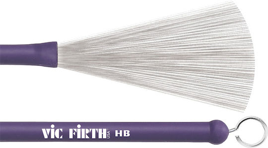 Vic Firth Brushes HB Heritage Brass in Purple Color