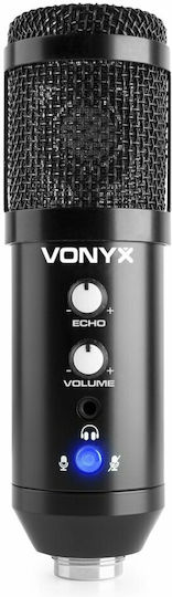 Vonyx CM320 Seturi Microfon Condensator Desktop, Montat pe Amortizor pentru Studio de chitare acustice