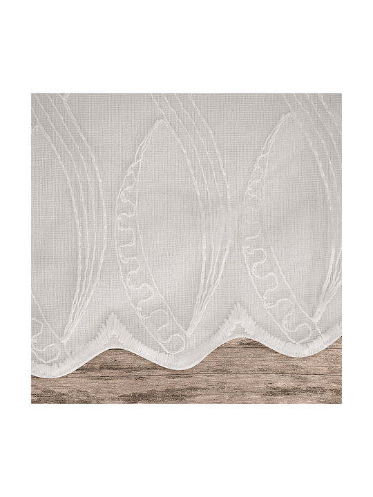 Lino Home Перде с Плик с Писалка Grumo Бяло 280x300см