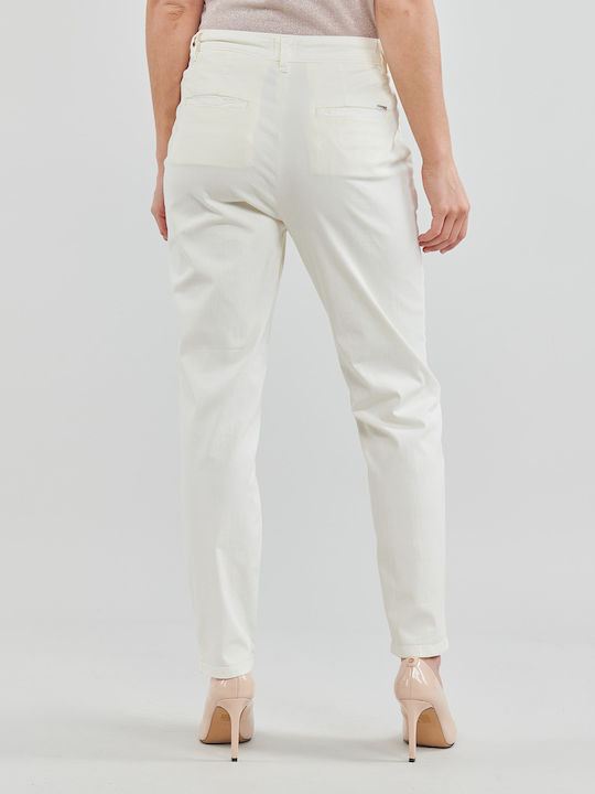 Candis Women's Chino Trousers Carrot Fit Beige