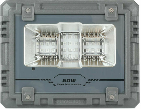 Waterproof Solar LED Flood Light 60W RGB with Remote Control IP67