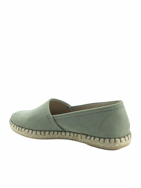 Women's Fabric Espadrilles Khaki