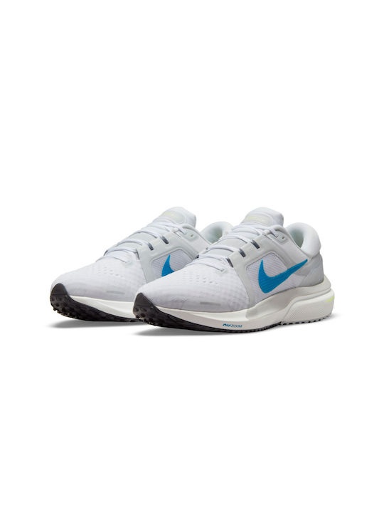 Air Zoom Vomero 16 Men's Sport Shoes Running White Pure Platinum Lime Glow