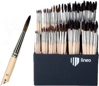 Lineo School Round Paint Brush No6