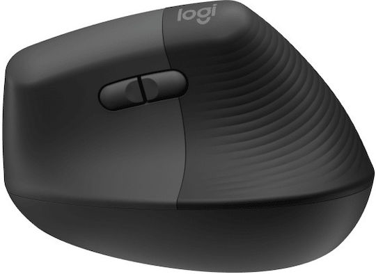 Logitech Lift Безжичен Ергономичен Vertical Мишка Черен