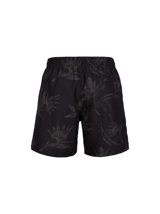 O'neill Men's Swimwear Shorts Black with Patterns