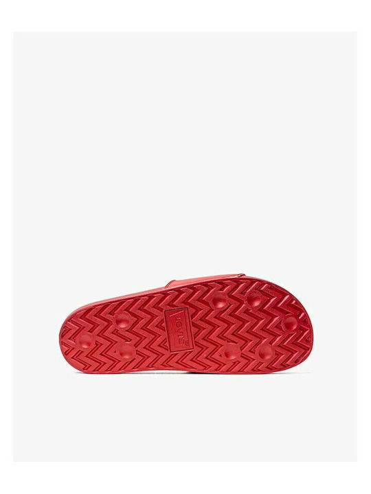 June Batwing Men's Slides Brilliant Red