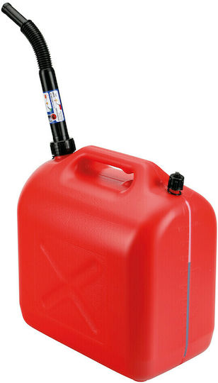 Lampa Jerry Can Fuel Can Dual Position Plastic with Extension Tube 20lt Red