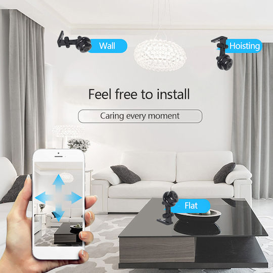 Podofo W7062EU IP Камера за наблюдение Wi-Fi HD 720P с Обектив 3.6мм