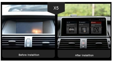 LM Digital Ηχοσύστημα Αυτοκινήτου για BMW X5 (E70) / X6 / X6 (E71) E71 2008-2014 (Bluetooth/USB/AUX/WiFi/GPS/Apple-Carplay/Android-Auto) με Οθόνη Αφής 10.25"