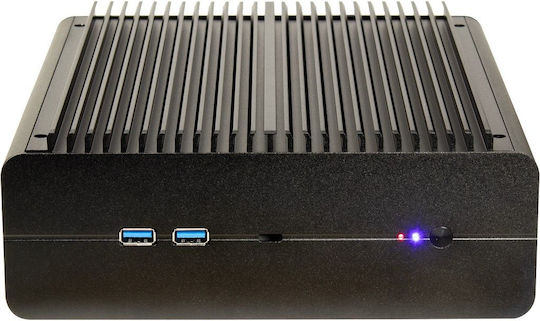 Inter-Tech IP-60 NUC Computergehäuse Schwarz