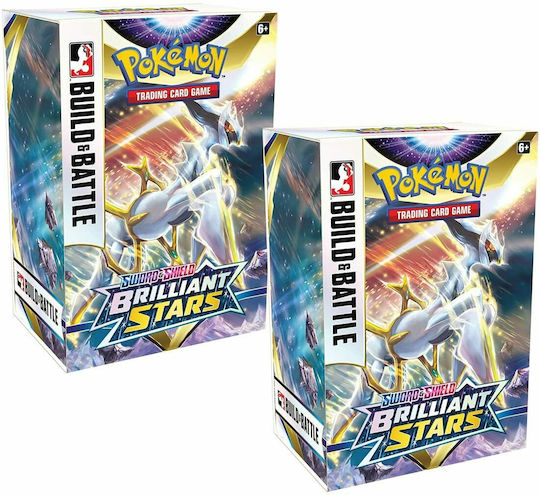 Pokemon Cutie Booster Brilliant Stars Build & Battle Stadium Sabie și Scut Engleză