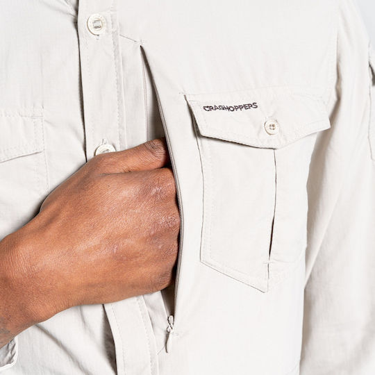 Craghoppers CMS605 Shirt Beige