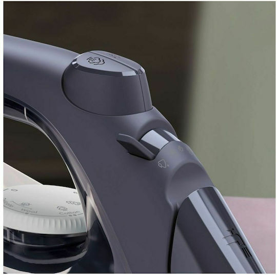 AEG Delicate 6000 Steam Iron 2400W with Non-stick Plate and Continuous Steam Supply 40g/min