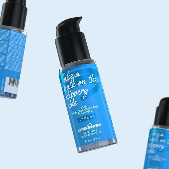 Crushious Πρωκτικό Λιπαντικό Gel Take A Walk On The Slippery Side Tasteless 50ml